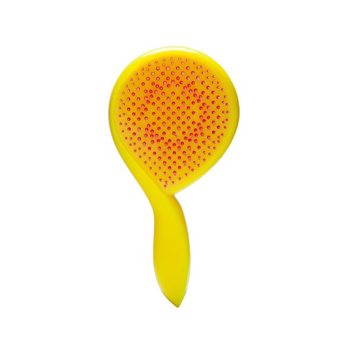 Michel Mercier Detangling Brush for Girl - Kids Hair brush Painless & Relaxing Small Brush for Girls Curly Hair, Wet or Dry Hair - Specially Designed for Young Hands (Fine)