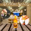1:12 Scale 11 Pcs Miniature Beer Bottles and Beer Cans Mini House Drink Accessories for Fairy Garden Pub Bar Decoration Dollhouse Beer Glass Model