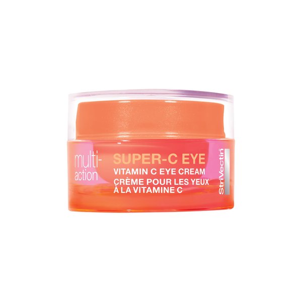 StriVectin Super-C Eye Vitamin C Eye Cream, Brightening & Firming, Boost Skin Dullness with Hyaluronic Acid, 0.51 Oz