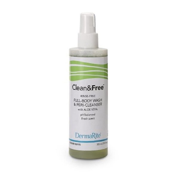 Clean & Free Rinse-Free Shampoo&Body Wash Scented 7.5 oz. 00193 3 Each