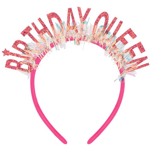 BIRTHDAY QUEEN Birthday Headbands for Women Happy Birthday Tiaras for Girls Birthday Crowns Party Decorations Accessories