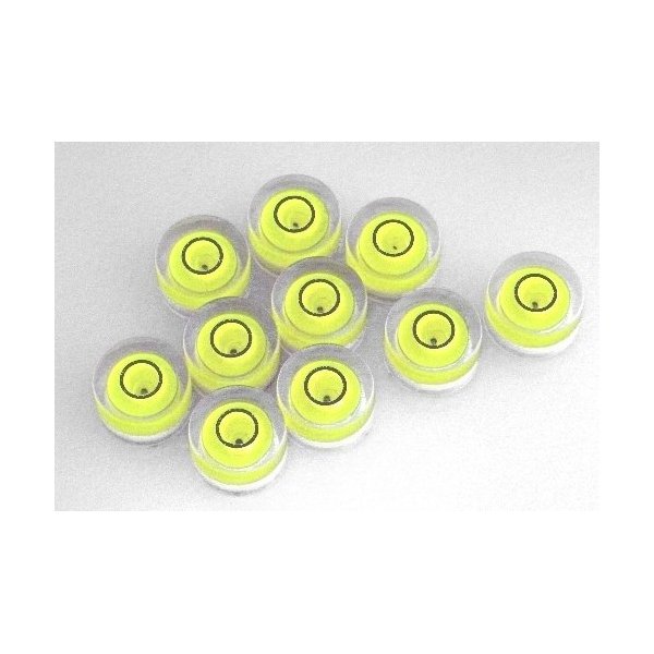 Ten 14mm Circular Bubble Spirit Level Use with Tripod New