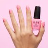 OPI Pink Crème Nail Polish, Up to 7 Days Chip Resistant Wear, Fast Drying - Summer Make the Rules Collection