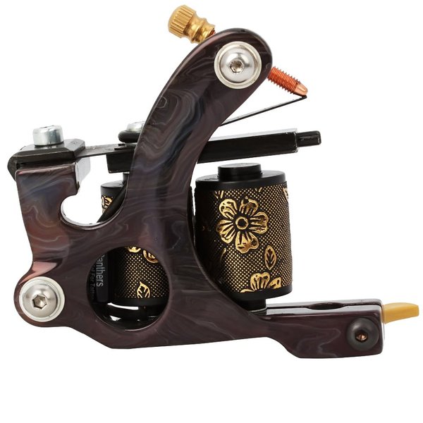 One Tattoo World 8 Wrap Coils Iron Liner Gun Tattoo Machine, OTW-M702