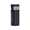 Palió Treo Triple Jet Flame Butane Torch Lighter for Cigars, Navy Blue | Wind Resistant, Oversized Refillable Fuel Tank, Adjustable Flame, Easy Push Ignition, Flip-Top Lid, High Altitude Tested