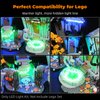 Rorliny LED Lighting Kit Compatible with Lego Tim Burton's The Nightmare Before Christmas, Creative Light for Lego 21351 Set (No Lego Models)