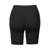 A2Y Basic Solid Cotton Mid Thigh High Rise Biker Bermuda Shorts Black 3XL
