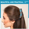 minkissy Hairpins hairpin hair accessories banana clips banana clips hair for fine hair Horse eye headgear banana clips hair rhinestones alloy banana clip banana hair jewelry vertical clip