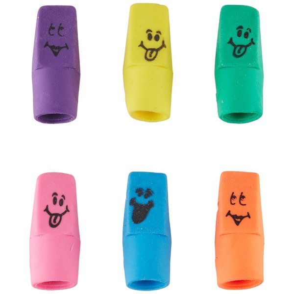 Funny Face Cap Erasers (1-Pack of 144)