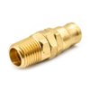 Interstate Pneumatics HRPZ24-0 1/4" Reusable Swivel hose end fitting for 1/4" NPT Polyurethane Recoil Hose (HR Series)