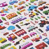 SAVITA 3D Stickers for Kids & Toddlers, 400+ Cars and Trucks Stickers, 3D Puffy Stickers Including Cars, Trains, Airplanes, Fire Trucks, Helicopters, Motorcycles, School Buses, Spaceships and More