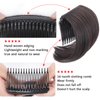 WUODHTW 2Pcs Hair Bun Invisible False Hair Clip Bump Up Comb Clip Bun Hair Fluffy Hair Pad Women Thinning Hair Accessories