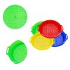 OJYUDD 4 Pcs Sands Multi-Colored Sand Sifters,Plastic Sand Sifter,Sand Sifter Sieves for Sand and Beach(Red,Blue,Yellow and Green)