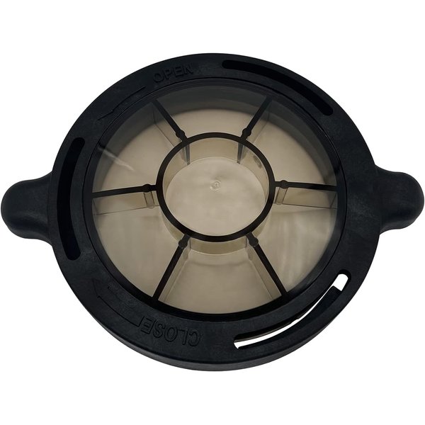 Poolzilla Replacement Pool Pump Basket Cover, Compatible with Splapool Above-Ground and In-Ground Pool Pumps, Comes with O-Ring