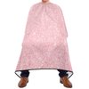 Blueangle Pink Glitter Texture Barber Cape Waterproof Salon Hairdresser Cape with Adjustable Snap Closure, Perfect for for Men Salon and Home Use