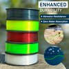 Reaction Tackle Monofilament Fishing Line- Strong and Abrasion-Resistant Nylon Mono Fishing Line, Freshwater and Saltwater Fishing Line Red 50/330