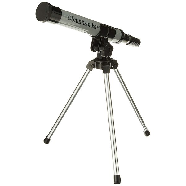 Smithsonian STEM 30x Telescope with Aluminum Tabletop Tripod