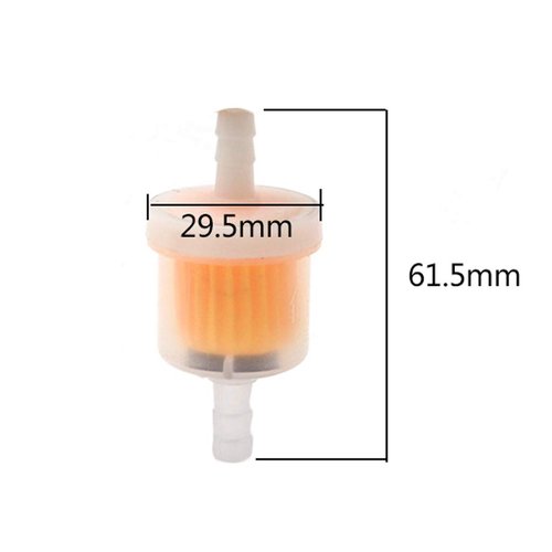 (Pack Of 10 Pcs) Universal Motorcycle Petrol Gas Fuel Gasoline Oil Filter With Magnet for Scooter Motorcycle Moped Scooter Dirt Bike ATV Go Kart oil fuel filter - by DFuerdivn