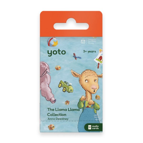 Yoto The Llama Llama Collection by Anna Dewdney – 10 Kids Audio Cards for Use with Player & Mini All-in-1 Audio Player, Screen-Free Listening with Fun Playtime, Bedtime & Travel Stories, Ages 2+