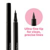 Almay Conditioning Liquid Eyeliner, Longwearing, Waterproof, Hydrating, 10 Black, 0.03 fl oz.