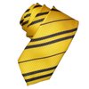 Tie Costume Striped Necktie Halloween Cosplay Party Supplies Accessories for Kids and Adults (Yellow)