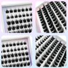 Fluffy Lash Clusters DIY Lash Extensions 96 Pcs Cluster Eyelash Extensions Natural D Curl Individual Lashes Cluster 10-16mm Thin Band & Soft Eyelash Clusters by FOINEMYED