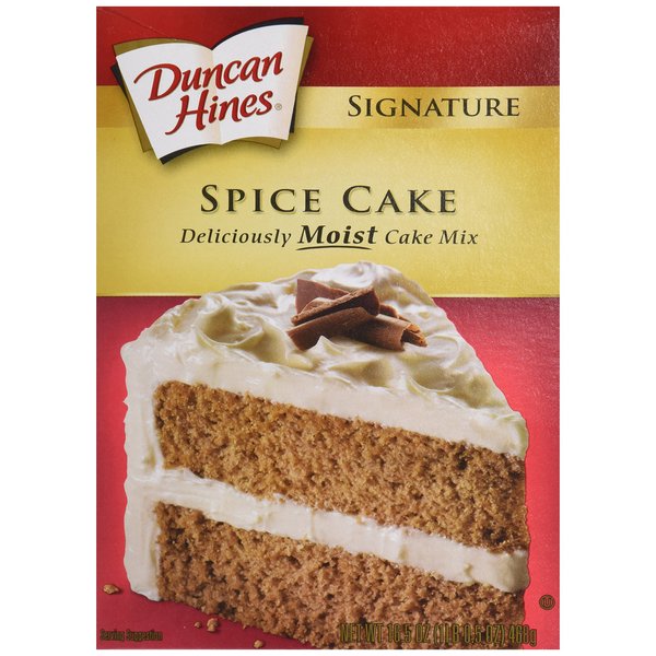 Duncan Hines Moist Signature Spice Cake Mix 16.5 oz