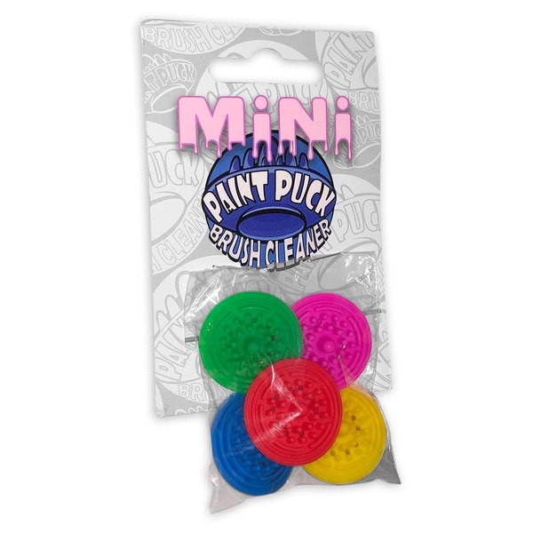 Mini Brush Cleaner for Oil Painters (5-Pack) Grows in Mineral solvents and Turpentine
