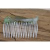 Shades of Nature Sea Glass Hair Comb