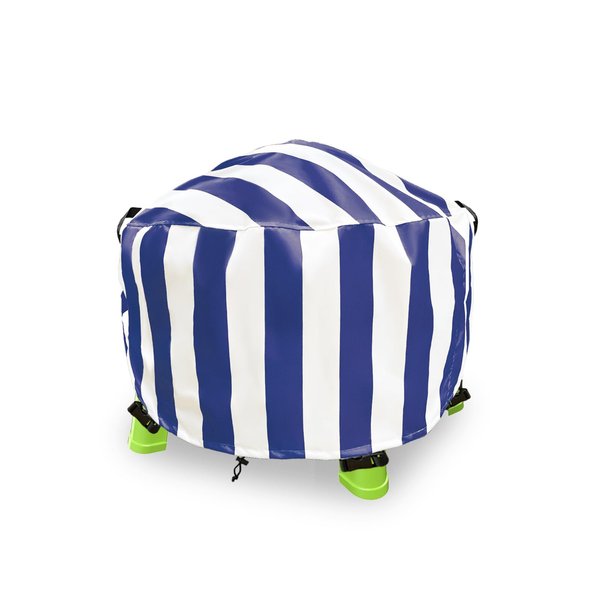 Dalema Water Table Cover Round,Outdoor Waterproof Kids Water Table Cover for Water Table,Toddle Water Play Table Toys Cover for Fish'n Splash Water Table(Navy,34''x18'')