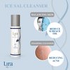 Lira Clinical Ice Sal Cleanser - 6 fl oz Cooling Face Wash for Oily Skin & Acne-Prone Skin- with Salicylic Acid, Mastiha, Peptides, & Plant Stem Cells