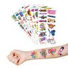 94 PCS Back To School Funny Art Crayon Temporary Tattoos Sticker Crayon Painting Birthday Party Decorations Favors Supplies Gifts Boys Girls Baby Shower Cute Tattoo School Prizes Reward Themed
