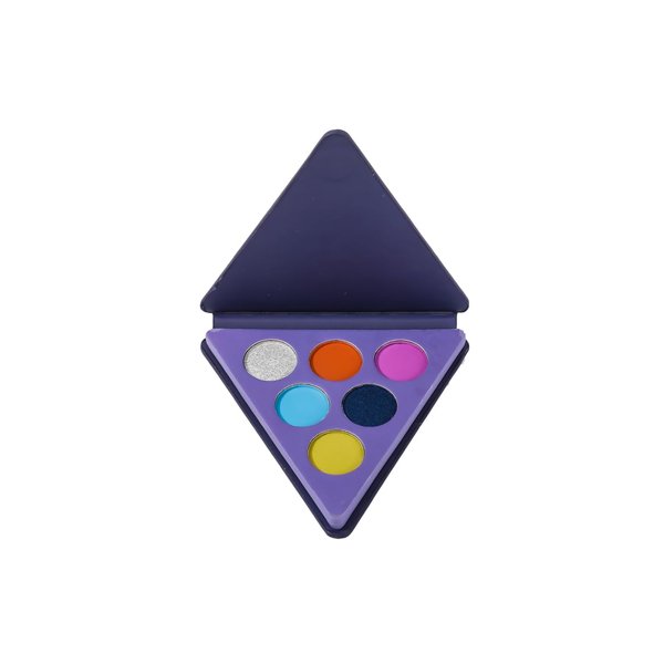 Profusion Cosmetics UFO Beam It Up Kit, 6 Shade Eyeshadow Palette With Neon Liner Shine Bright for Day to Night Stunning Eye Looks, Raise Your Makeup Routine With Premium Beauty Tool