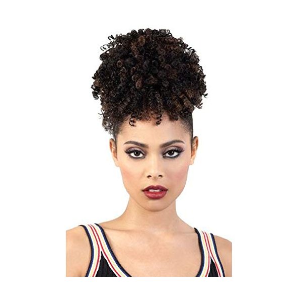 Motown Tress PD-PINE01 (T99J/WINE) Ponydo Pineapple Synthetic Drawstring Ponytail