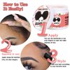 Edge Control Wax for Women Strong Hold Non-greasy Edge Control Smoother Edge Tamer, Edge Wax Styling Tamer Edge Control for Black Hair No Flaking, White Residue, Shine and Smooth 4oz (Sweet Peach )
