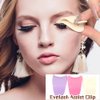 False Eyelash Applicator Tool 3 Pack Eyelash Clip Lash Buddy Makeup Tool for False Lash for Beginners EasyTo Wear (Purple，Pink，White）