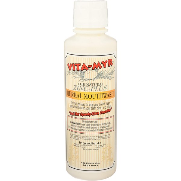 VITA-MYR Zinc-Plus Xtra Herbal Mouthwash (16 Ounce)