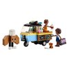 LEGO Friends Mobile Pastry Shop, Kitchen and Toy Restaurant, Gift for Girls and Boys 6 Years and Older, Aliya and Jules Mini Character Dolls, Aira Puppy Figure, Food Elements 42606