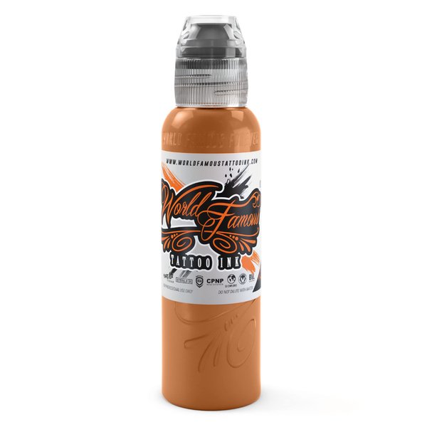 World Famous Flesh Tattoo Ink, Vegan and Professional Ink, Made in USA, Michele Medium Skin 1 Flesh , .5 oz