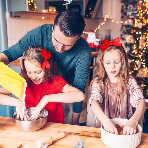 CEELGON 2PCS 5" Big Velvet Bows for Girls Red Hair Bows for Toddler Girls Hair Clips Hair Accessories For Little Girl Pigtail Bows