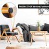 Yelanon Non Slip Furniture Pads -24 pcs 2" Furniture Grippers Hardwood Floors, Non Skid for Furniture Legs,Self Adhesive Rubber Feet, Anti Slide Furniture Floors Protectors for Keep Couch Stoppers