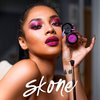Skone Cosmetics Blending Eye Brush - Luxe Premium Rose Gold and Synthetic Eye Blending Brush - Professional Grade Nylon Blending Brush Used To Blend Eye Shadow Edges and Fine Lines - Blending Brush For Makeup Eyeshadow - Cruelty Free Makeup Brushes