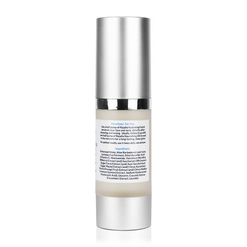 Rejalla Anti-Aging Face Hydrating Serum- rejuvenates, firms, and brightens dull skin for an even youthful complexion. Made in the USA, with natural ingredients.