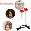 30pcs Mushroom Hair Clips, Sprout Hairpins Funny Barrettes Cute Hair Claw Plant Hair Accessories for Kids Girls Women Gift Party