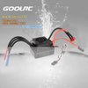 GoolRC Brushless Motor Upgrade Waterproof 3650 4300KV Brushless Motor with 60A ESC Combo Set for 1/10 RC Car Truck