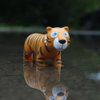 HABA Little Friends Tiger - 4" Chunky Plastic Zoo Animal Toy Figure