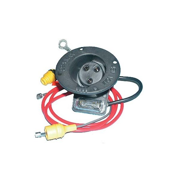 Club Car Charger Receptacle and Fuse Kit. for Electric 48-Volt DS