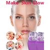 Ice Roller for Face & Eyes, Gua Sha Face Massage, Facial Beauty Ice Roller Skin Care, Remove Fine Lines, Reusable and Freezable Face Roller for Shrink Pores, Enhance Skin Elasticity (Purple)