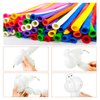 200Pcs White 260 Balloons Latex, White 260q Long Balloons for Balloon Animals, Twisting Balloons for Balloon Garland Birthday Wedding Party Decorations.