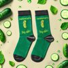 HAPPYPOP 2024 Socks Funny, Pickle Socks Dill Pickle Socks, Pickle Gifts For Pickle Lovers